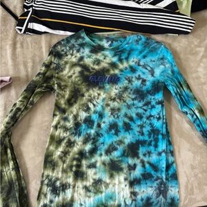 Tie-Dye Long Sleeve Shirt